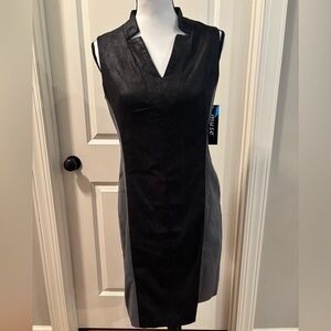 Muse Faux Suede Sheath Dress